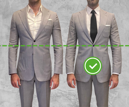 Button Stance for Tall Men