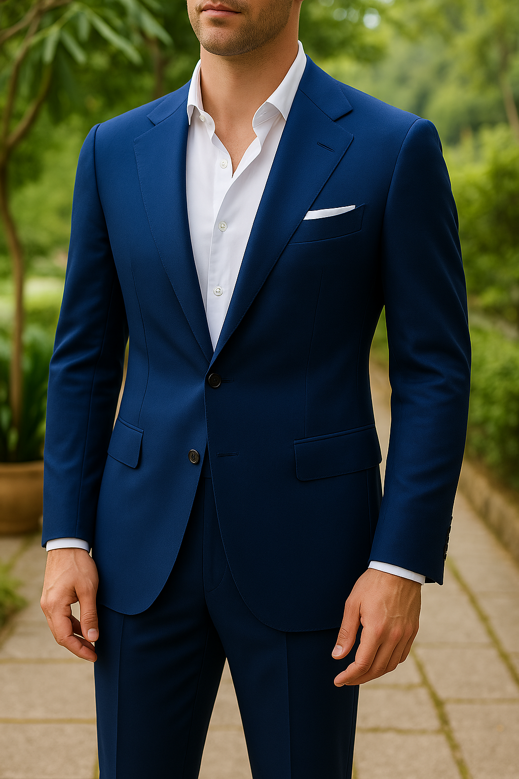 Spectre Navy Blue Suit