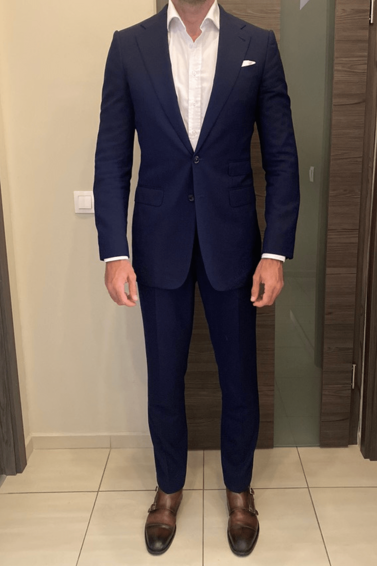 Spectre Navy Blue Suit