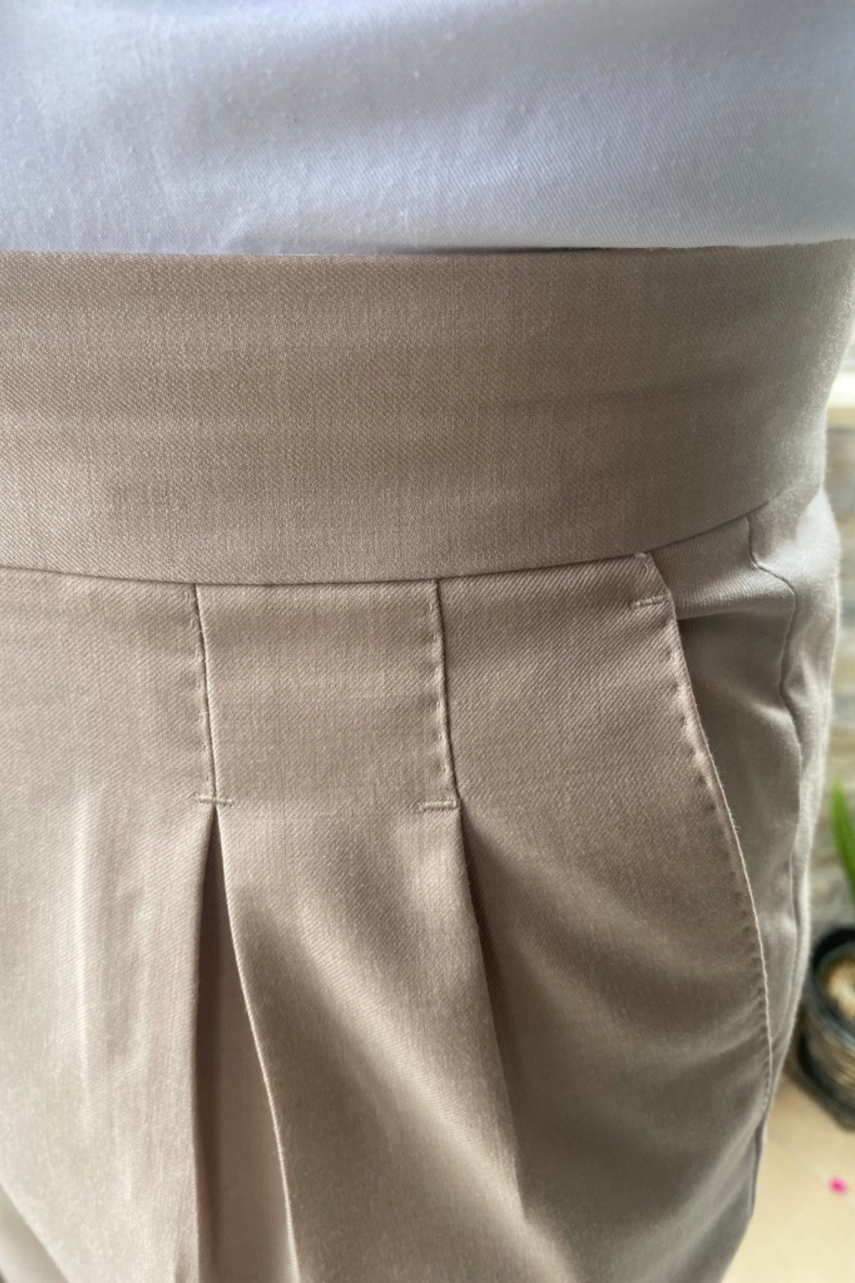Matera Light Khaki Suit