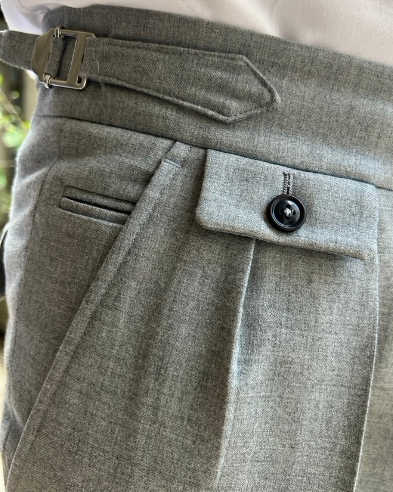 Flannel Trousers