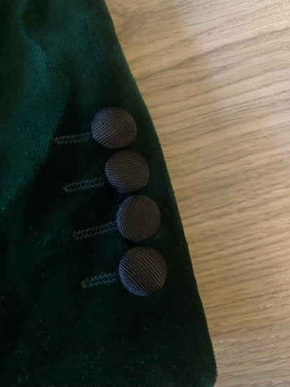 Kingsman Emerald Velvet Jacket